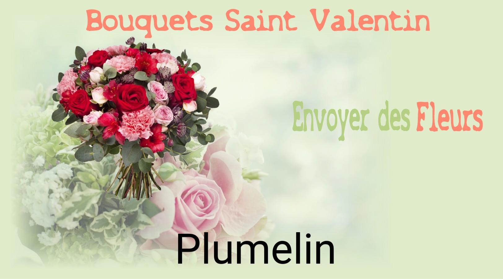 Roses de Saint-Valentin livrées à Plumelin
